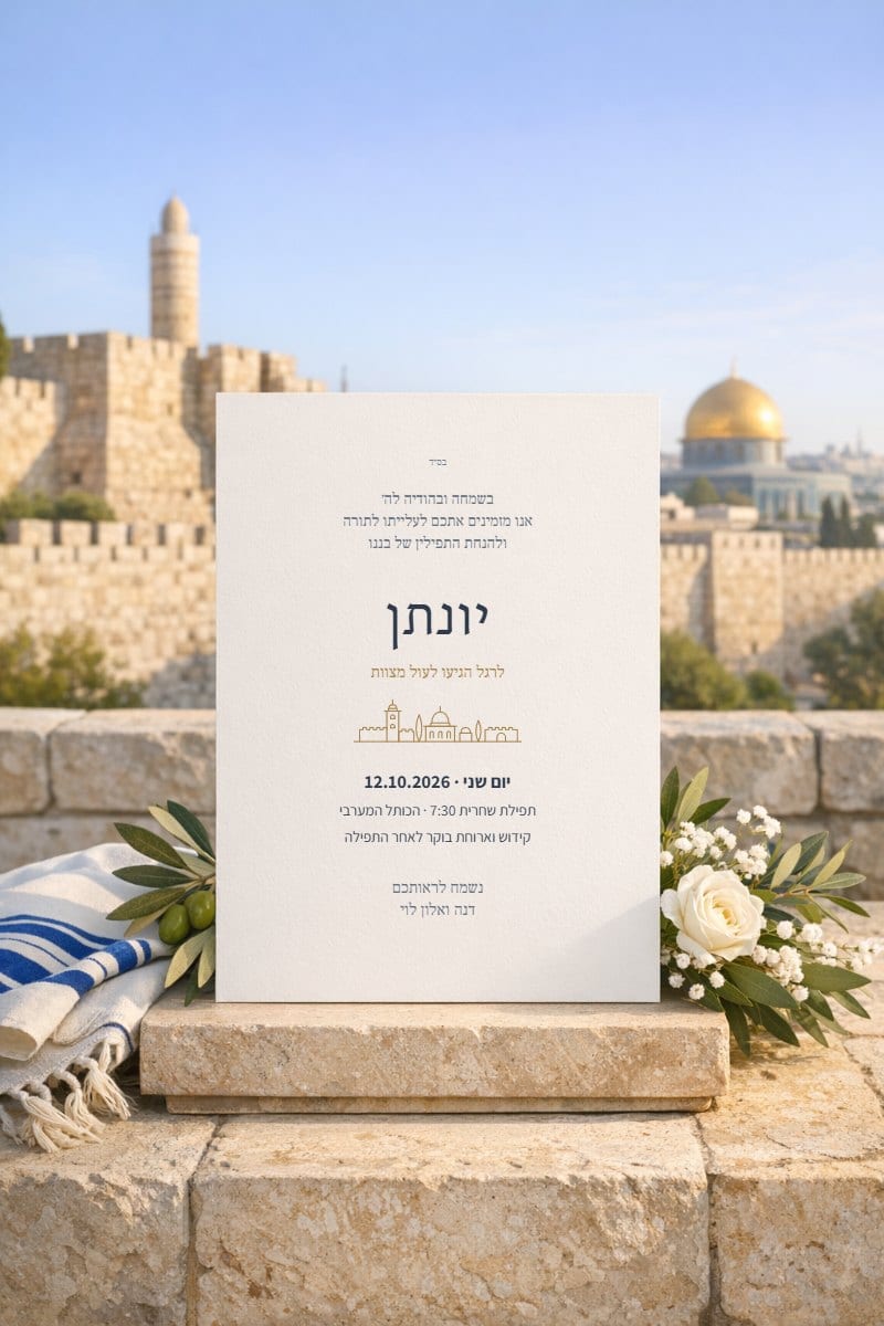 בוקר מול העיר העתיקה — גרסה לוואטסאפ